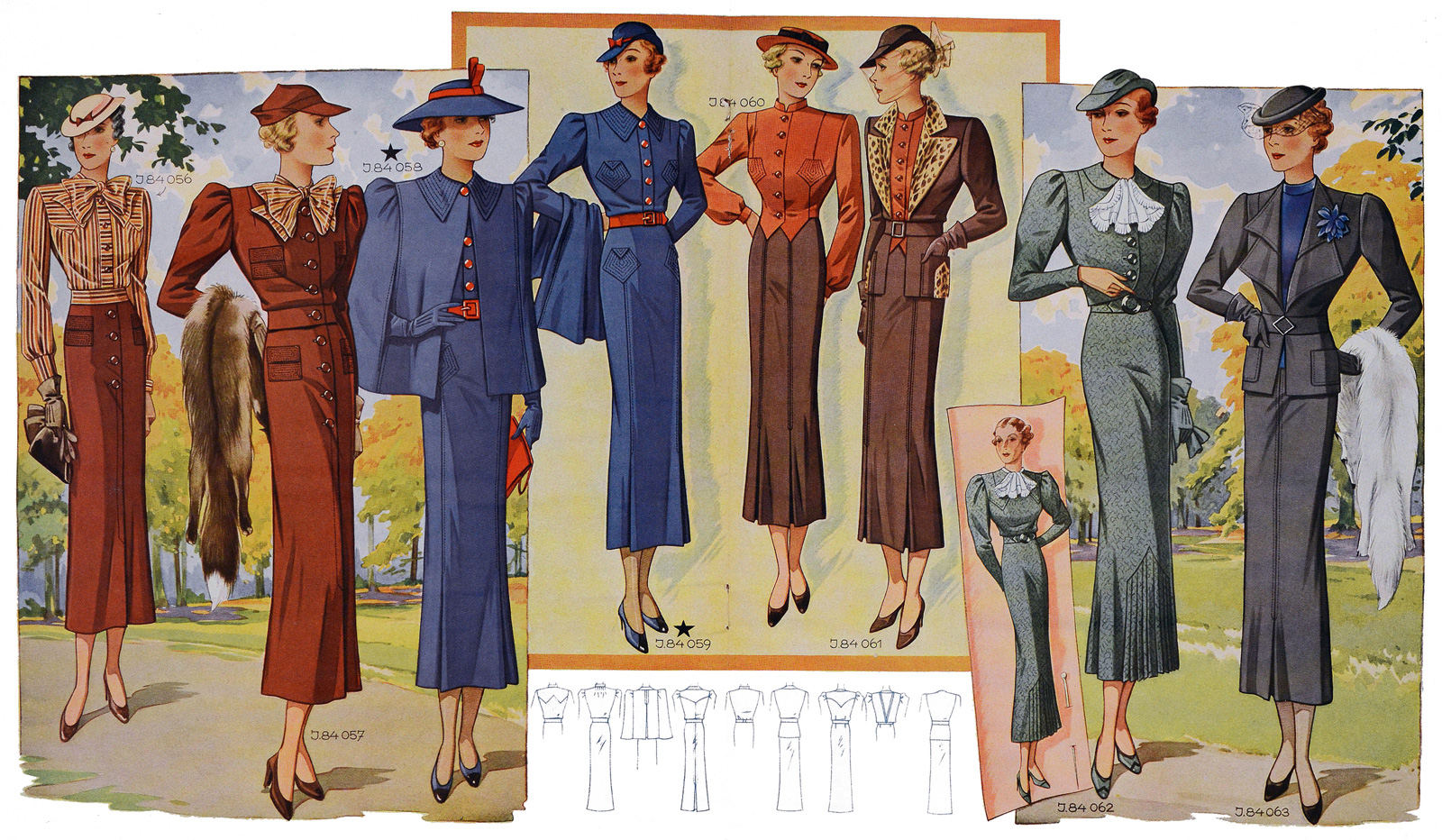Moda z roku 1936