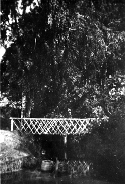 Mostek w parku